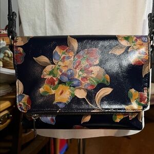 Patricia Nash Multicolor Floral Crossbody Bag